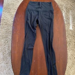 Pink athletic leggings